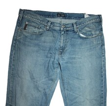 Armani Jeans uomo circa W40 L34 regular fit blu denim