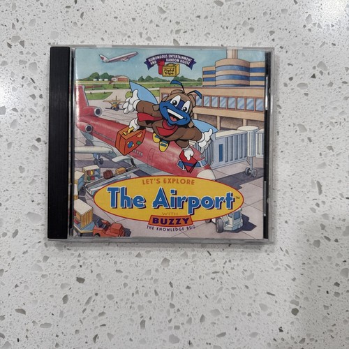 Let's Explore the Airport With Buzzy PC (Windows/Mac, 1996) TESTED & WORKING