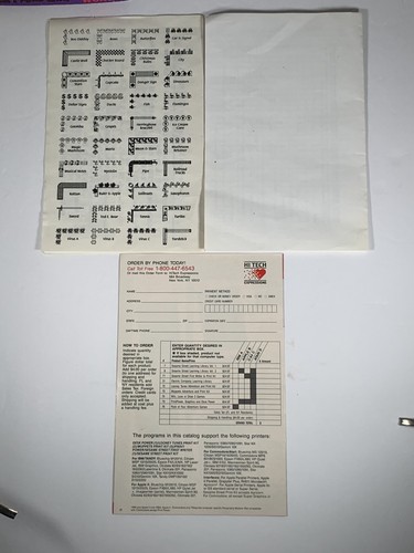 Vintage Super Mario Bros Print World IBM PC Disketten Software UNGETESTET - Bild 5 von 9