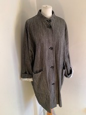 OSKA oversize coat jacket UK 10 Size 1 NEW Mantel Fiane black smart casual £359