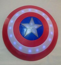 Disney Store Captain America Shield 12  Working Light  Sound Marvel Toy