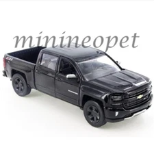 MOTORMAX 2017 CHEVY SILVERADO 1500 LT Z71 CREW CAB PICKUP TRUCK 1/27 BLACK 79348