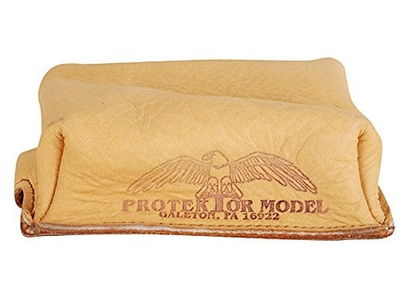 #ad Small Brick Rear Shooting Rest Bag Leather Tan Unfilled $40.14