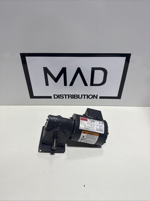 1/12HP Dayton 4Z280 Right Angle Gear 40:1 115V 43RPM 1PH (MISSING COVER) NEW