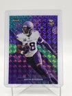 JUSTIN JEFFERSON 2025 TOPPS FINEST PURPLE GEOMETRIC #90 VIKINGS /150 Q5849