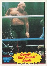 1985 Topps WWF Pro Wrestling Stars #21 George "The Animal" Steele