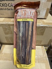 Bully Sticks 10 Count Beef Pizzle High Protein Dog Chews for Dental Health