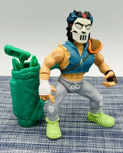 Casey Jones Teenage Mutant Ninja Turtles Figure Playmates TMNT Vintage Complete