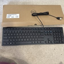 Wired Dell Keyboard Black