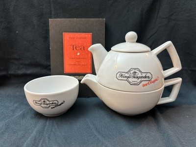 Teekanne - Tee-Set ''King s Teagarden '' - Buch Werner Schmitt ''Tea''