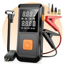 4000A Jump Starter with Air Compressor, Portable Car Battery Jumper Starter