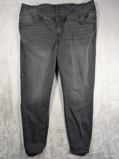 Torrid Premium Skinny Jeans Womens Size 22R Black High Rise Stretch