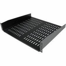 Image of Startech 2U 16In Universal Vented Rack Mount Cantilever Shelf Fixed Server Rack