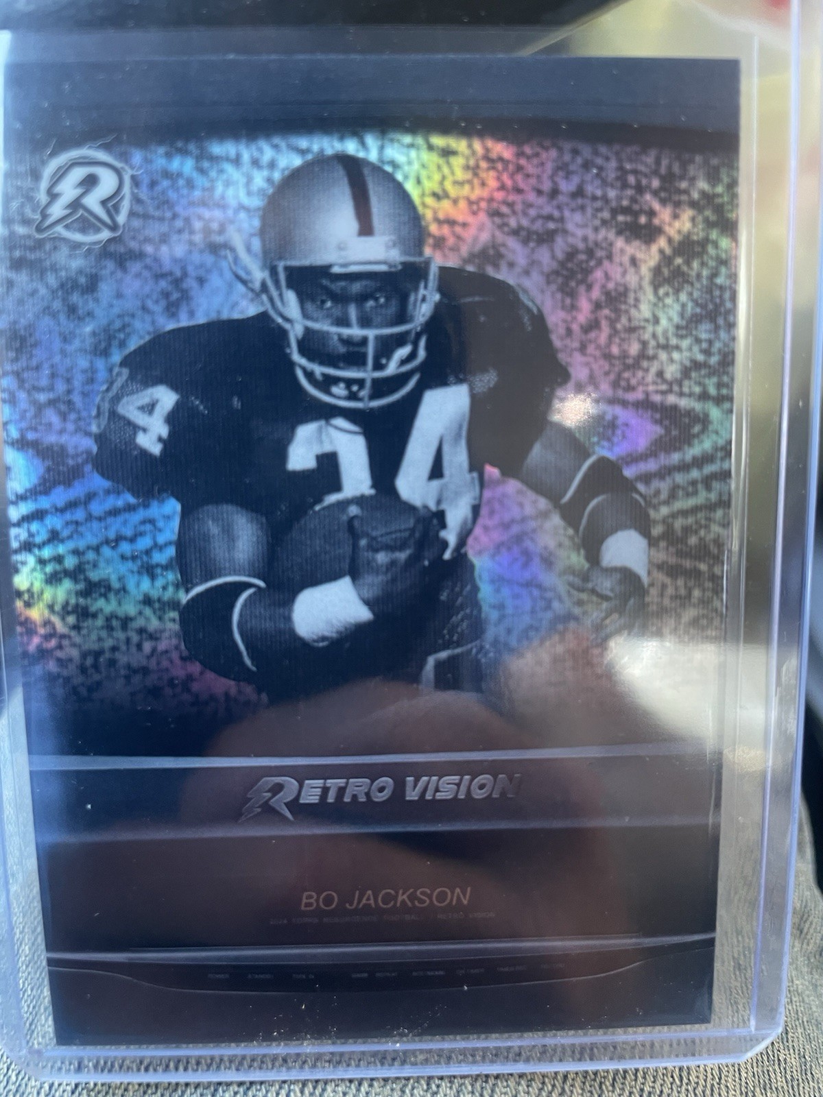 2024 Resurgence Retro Vision Bo Jackson Raiders Ssp Case Hit