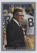 2000 Fleer Greats of the Game Vince Lombardi #93CC HOF no9