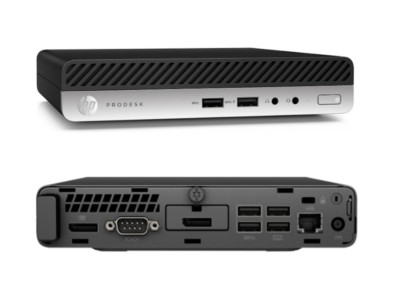 HP ProDesk 400 G3 Mini PC Computer i3-7100T CPU 8GB Ram 1TB SSD