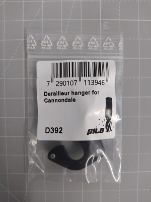 Pilo D392 Derailleur Hanger Cannondale Black One Size