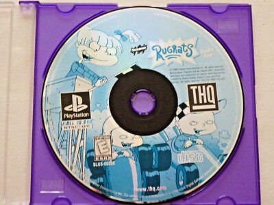 Sony PS1 Rugrats Studio Tour Video Game THQ 1999