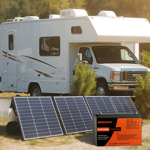 2Pack 100AH LiFePO4 Lithium Battery 100A BMS 15000+Cycles RV Solar Boat Off-grid - Picture 11 of 13