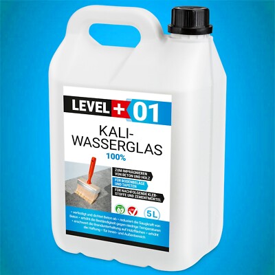 Kaliwasserglas Pur 5L Grundierung Konservierung Kaliumsilicat Qualität RM01