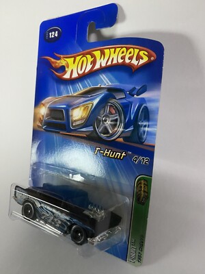 Hot Wheels - 2005 Treasure Hunt #124 - 1957 Chevy w/Black Wheels