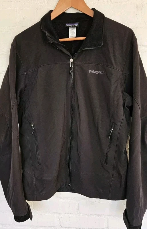 patagonia adze polartec windbloc soft shell full zip jacket