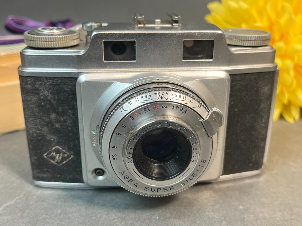 Agfa Super Silette 35mm Coupled Rangefinder Color Apotar Lens