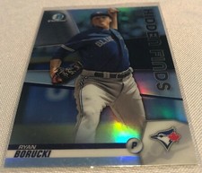 2020 Bowman Chrome Baseball Ryan Borucki Toronto Blue Jays Hidden Finds #HF-RB