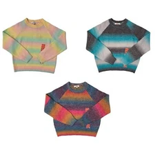 BB Dakota By Steve Madden Women's Ombre Crew Neck Sweater