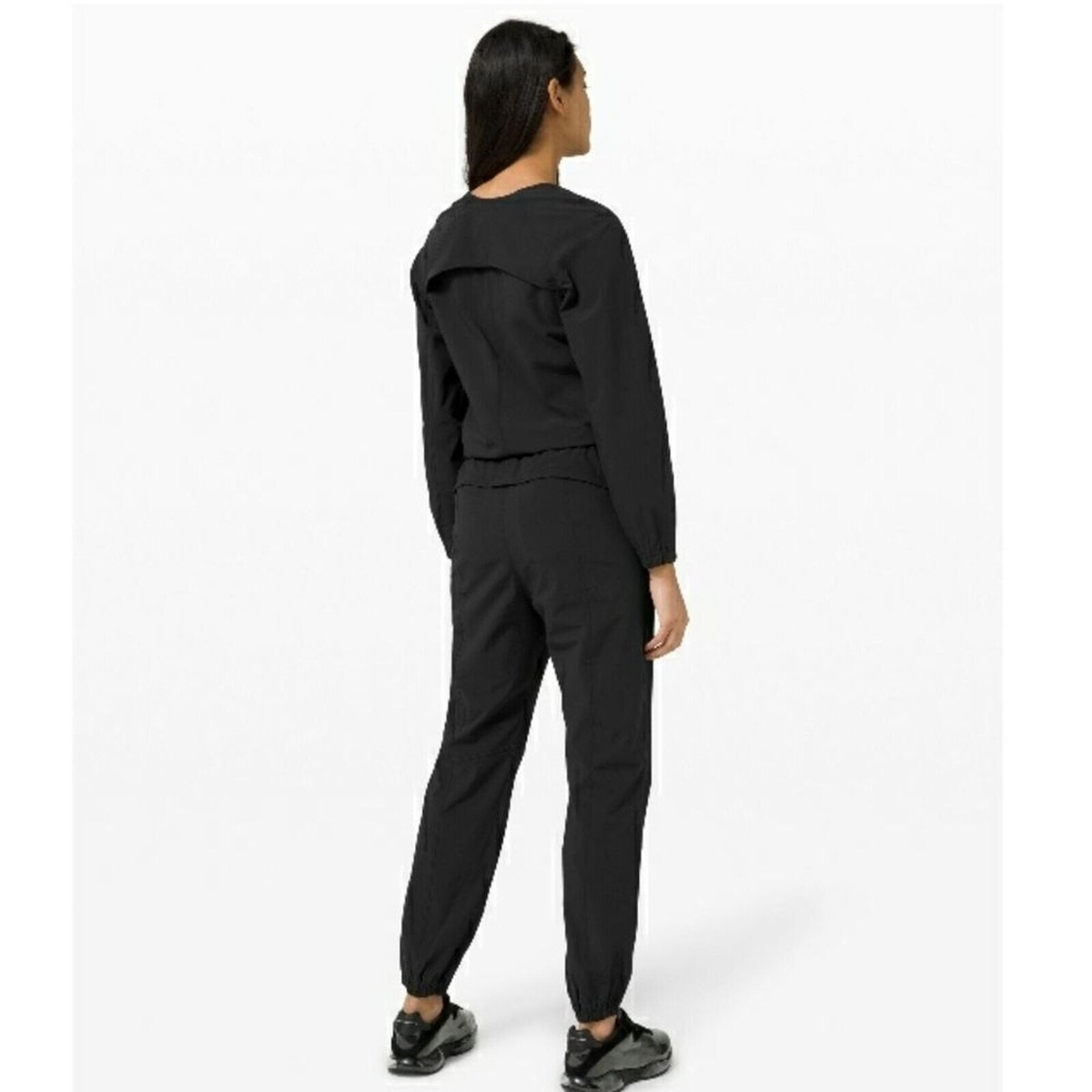 Lululemon Size 2 Womens Dynamic Days Black Jumpsuit EUC long