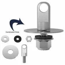 2 - Metal Ammo Can Latch Locking Hardware Kit .30 .50 Cal Fat 50 20 40 mm Etc