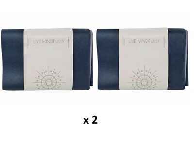 LOT 2 ANTHROPOLOGIE LIVE MINDFULLY TRAVEL YOGA MAT PILATES FITNESS EXERCISE PAD
