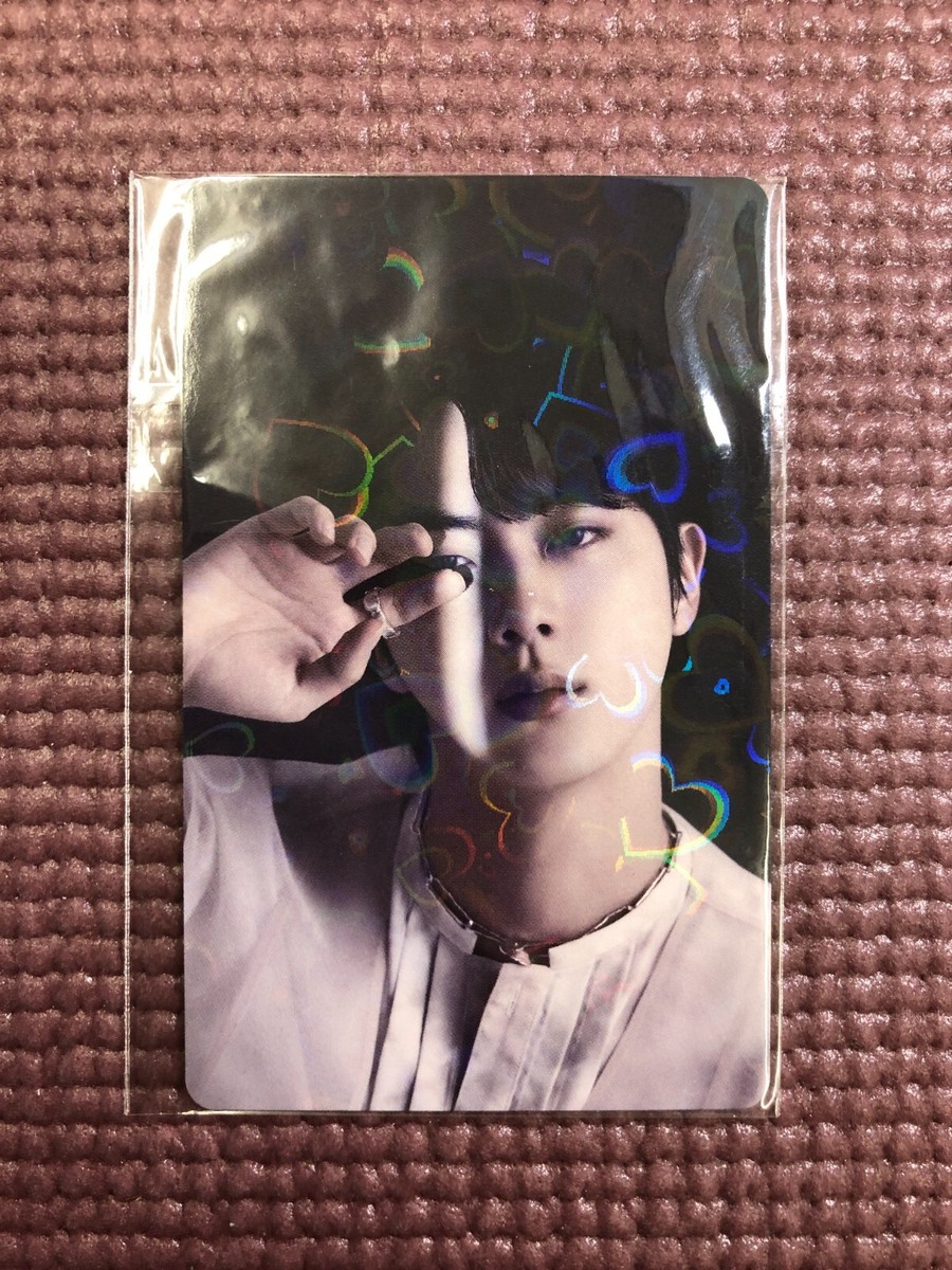 BTS JIN 両面ホログラムフォトカード② BTS JIN 両面ホログラムフォトカード・2カットクリアフォトカード