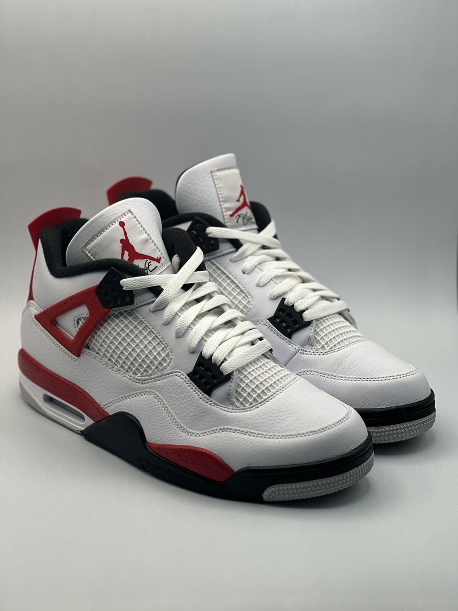Nike Air Jordan 4 Retro Red Cement Size 11.5 Men's DH6927