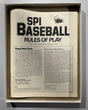 1979 SPI Baseball Game complete with 1979 national league w/two American teams