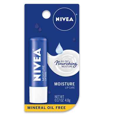 NIVEA LIP CARE MOIST ESSENTIAL 3X 0.17OZ 
