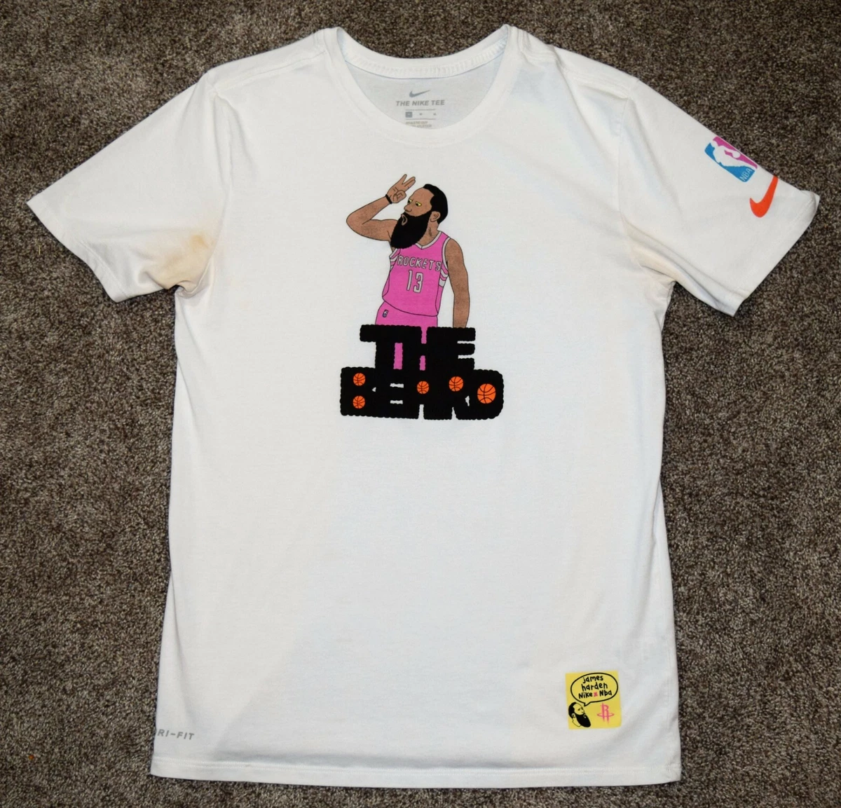 Nike James Harden The Beard NBA Limited T shirt men s size Medium