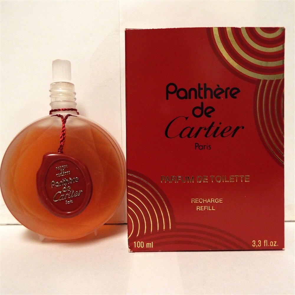 Panthere De Cartier Parfum De Toilette 3.3 oz Refill Crystal
