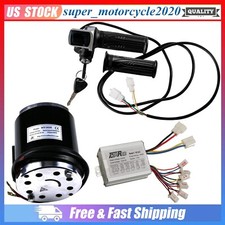 24V 500W Brush Motor Controller LCD Throttle Grips For Ebike Go Kart Razor MX350