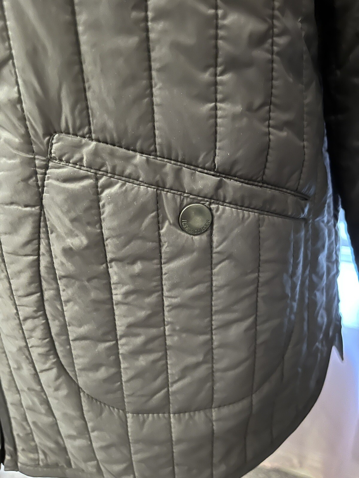 ILSE JACOBSEN Ladies Quilted Jacket UK14 Dark Antracite RRP £105 eBay
