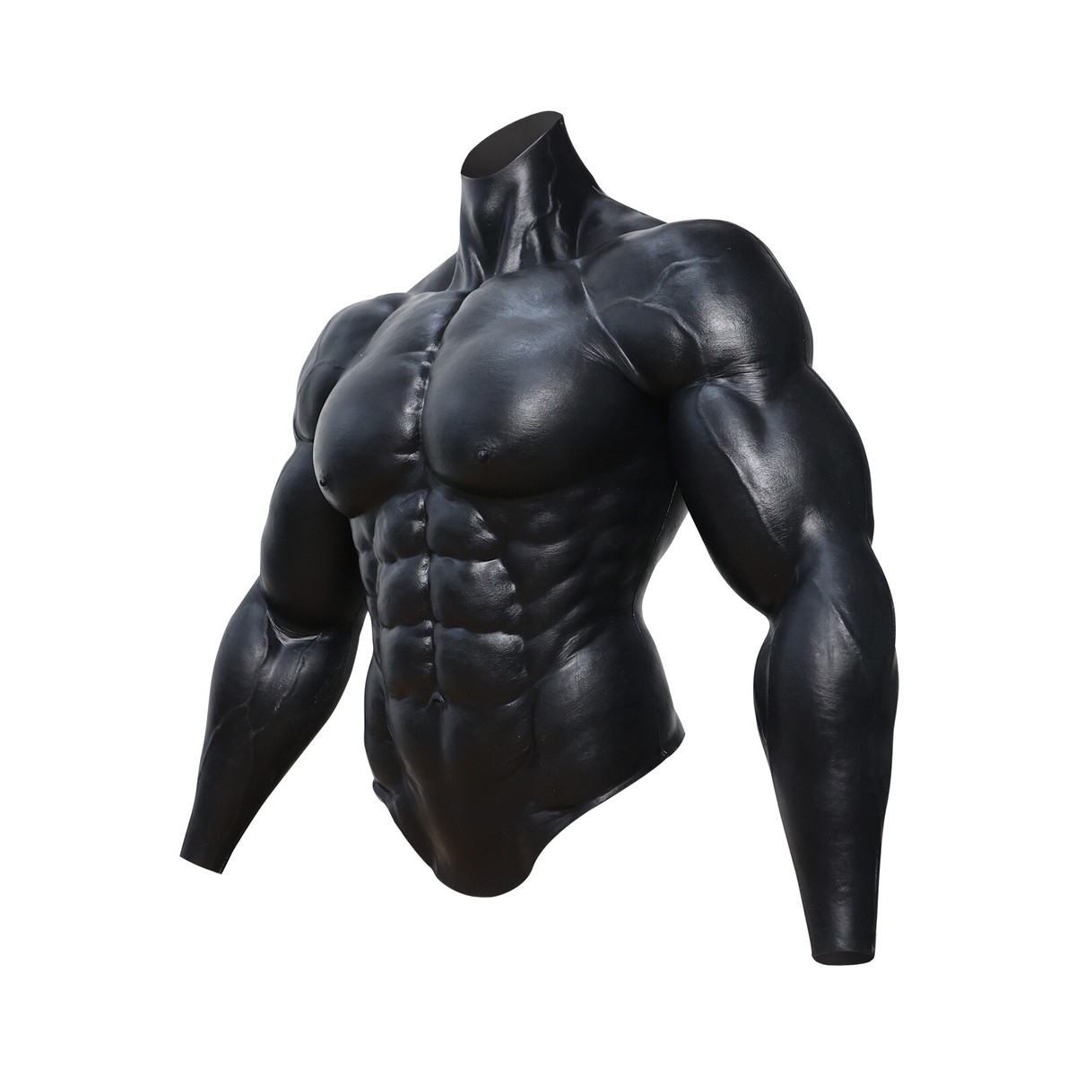 SMITIZEN Silicone Upgraded Muscle Suit + Black Realistic Dog Mask