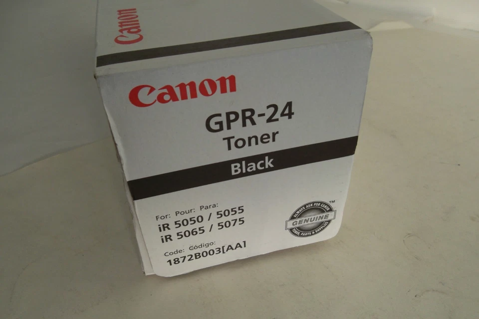 Canon GPR-24 Black Toner Cartridge 48,000 for iR 5055 5065 5075 1872B003AA NEW - Image 2 of 4
