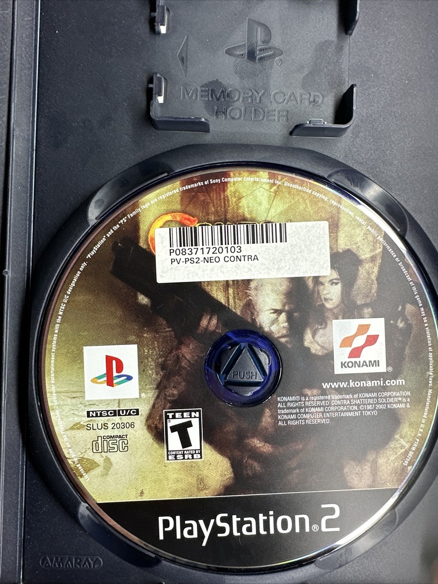 Contra Shattered Soldier (Sony PlayStation 2) PS2 CIB Complete