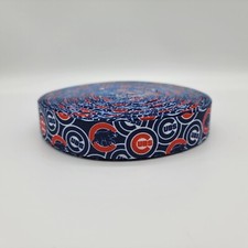 NEW 5-yards of Chicago Cubs 7/8" wide Grosgrain Ribbon