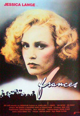 Frances - Jessica Lange - Sam Shepard - Filmposter A3 29x42cm gerollt