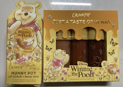 Colourpop Winnie The Pooh LE , Lip Scrub+mask Und Lipgloss Trio NEU