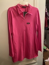 Pretty little thing Bright Pink Bodycon Mini Dress Size 14 New With Tags SEXY !!