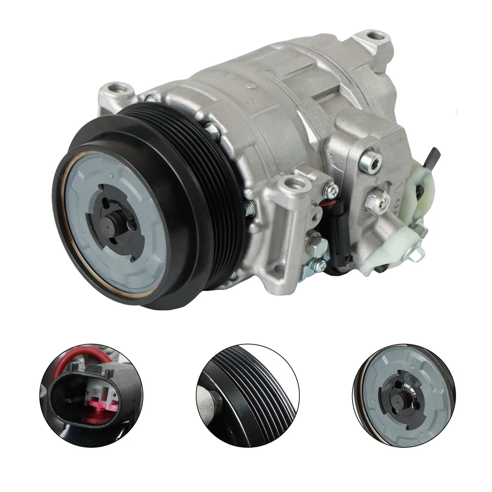 Compresor de aire acondicionado para 2001-12 Mercedes-Benz GL ML320 350 450 R320 350#CO 10807JC Foto 4 de 4