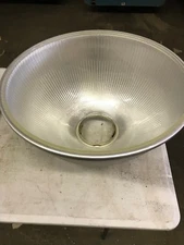 VINTAGE HOLOPHANE 66-40 STREET LIGHT SHADES LOT OF 3 