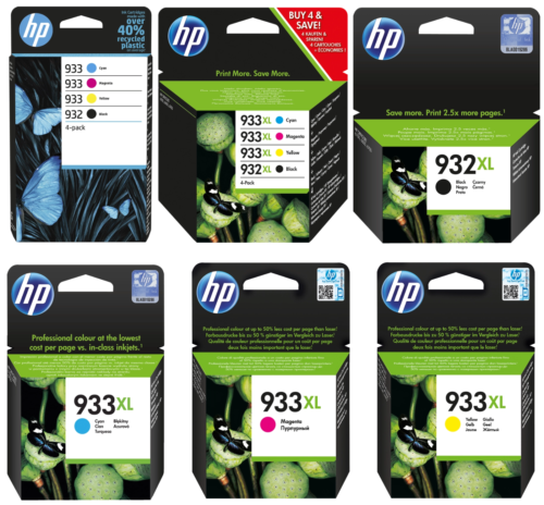 Originale HP 932 XL HP 933 XL Tinte Patronen Multipack Druckerpatrone Officejet - Bild 1 von 16